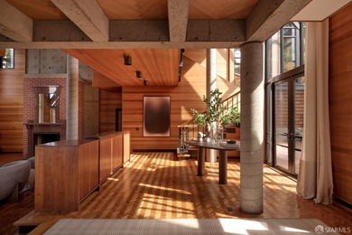 Perched high above Edgehill Way, this mid-century contemporary