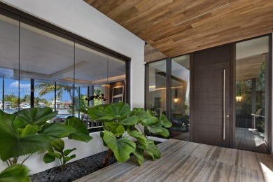 Waterfront luxury in this low impact Modern, meticulously