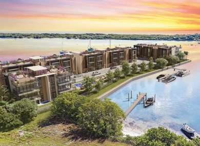 Forte Luxe, Jupiter's newest peninsula waterfront address, is a