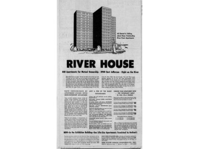 Detroit High Rise Luxury on the River: Completely Designed and