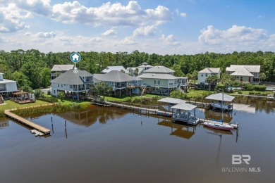 WATER FRONT LIVING DIRECTLY ON BON SECOUR RIVER! Custom built