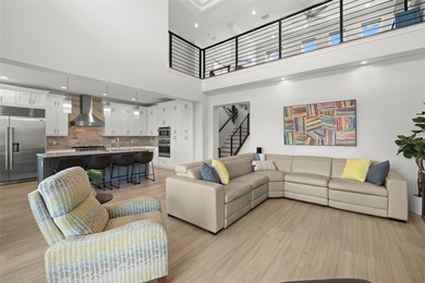 Built in 2021, this modern Mediterranean villa style home with