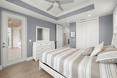 Built in 2021, this modern Mediterranean villa style home with