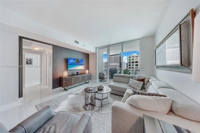 Live in the heart of Brickell with stunning city views from this