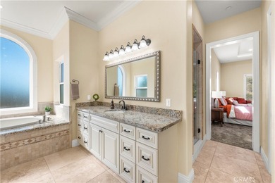 Perched high above Cross Creek Golf Course in the prestigious De