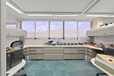 Space is currently configured as a large office with storage