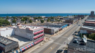 Location!  Location!  Prominent corner of Ludington Street, this