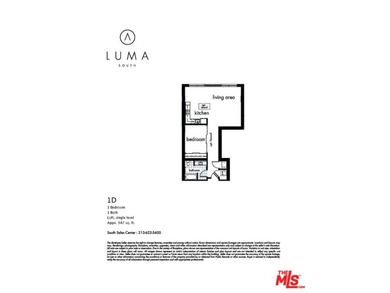 This is a beautiful West facing *soft-loft* condo in Luma