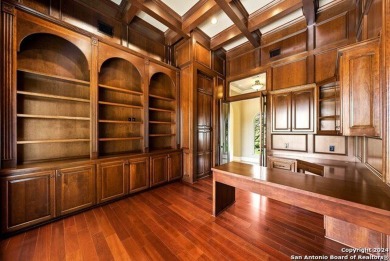 Elegantly situated on the 18th hole of Comanche Trace's