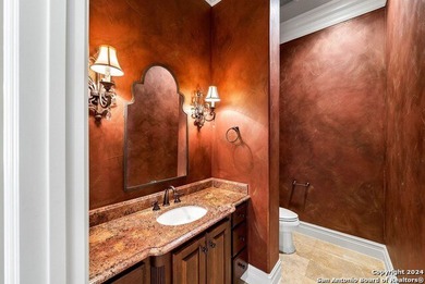 Elegantly situated on the 18th hole of Comanche Trace's