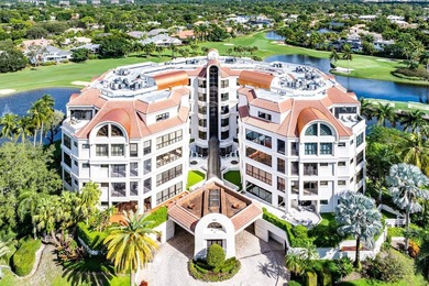 Beyond the private gates of Boca Grove Country Club, a residence