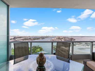 Spectacular bay, ocean & Miami Beach skyline views from this