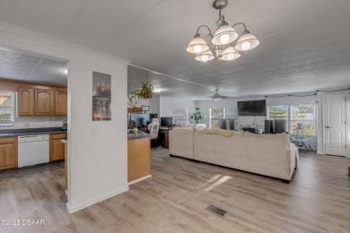 This intracoastal access canal front home presents endless