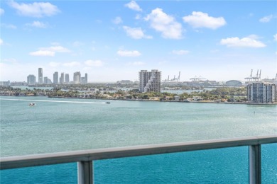 Unobstructed view of Biscayne Bay from this 1 bed/1 bath