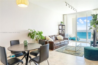 Unobstructed view of Biscayne Bay from this 1 bed/1 bath