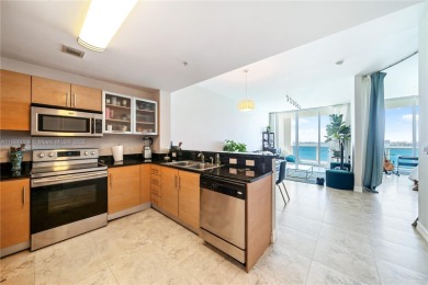 Unobstructed view of Biscayne Bay from this 1 bed/1 bath