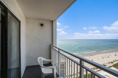 Wonderful  ocean view from the balcony of  this 15th floor