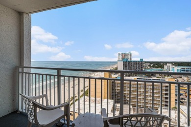 Wonderful  ocean view from the balcony of  this 15th floor