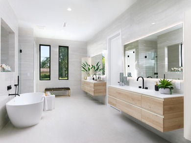 Balancing modern elegance with a true waterfront lifestyle, this