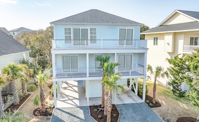 Brand-new coastal home with water views and deeded beach access!