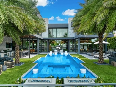 An unparalleled gated waterfront estate located on the deep