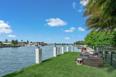 An unparalleled gated waterfront estate located on the deep