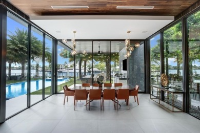 An unparalleled gated waterfront estate located on the deep