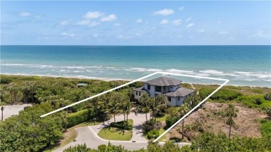 The largest estate in the community, this oceanfront masterpiece