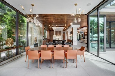 An unparalleled gated waterfront estate located on the deep