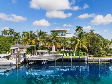 Newly built waterfront estate offering 70 feet of direct