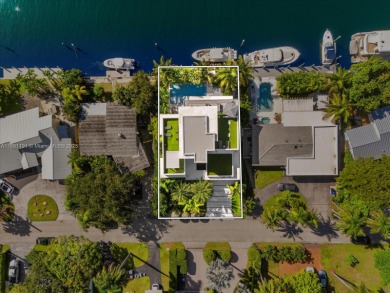 Newly built waterfront estate offering 70 feet of direct