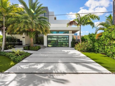 Newly built waterfront estate offering 70 feet of direct