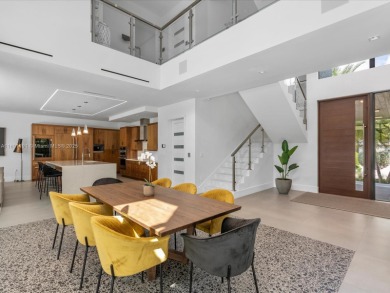 Newly built waterfront estate offering 70 feet of direct