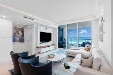 Direct Oceanfront Mosaic Residence in Miami Beach boasting a