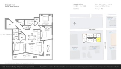 Tenant occupied until 06.30.2026. 5400$ Brickell Ten Condo: