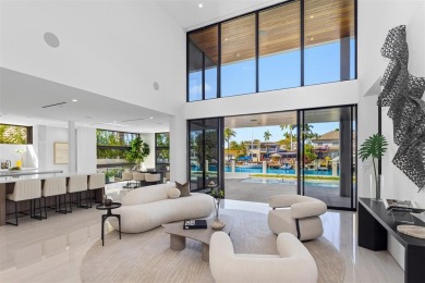 Luxurious three story waterfront estate newly constructed in