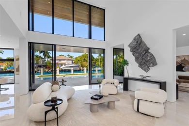 Luxurious three story waterfront estate newly constructed in