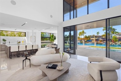 Luxurious three story waterfront estate newly constructed in