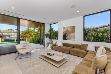 Luxurious three story waterfront estate newly constructed in