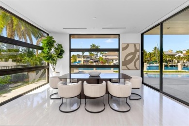 Luxurious three story waterfront estate newly constructed in