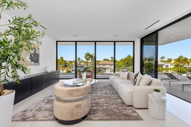 Luxurious three story waterfront estate newly constructed in