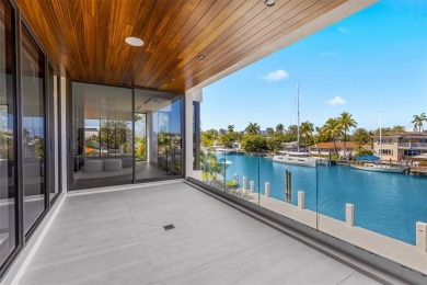 Luxurious three story waterfront estate newly constructed in