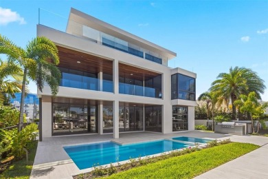 Luxurious three story waterfront estate newly constructed in