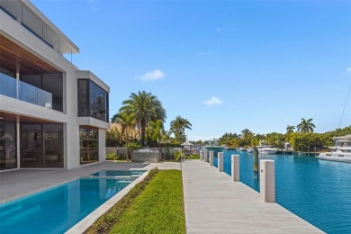 Luxurious three story waterfront estate newly constructed in