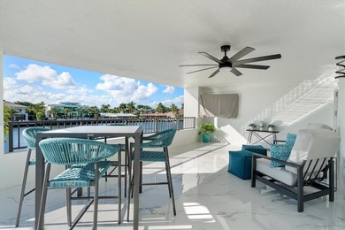 Stunning waterfront townhome offering direct Intracoastal views