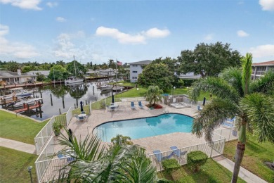 Top-floor unit w/ screened patio over peaceful water & pool