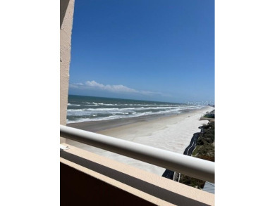 Sixth floor oceanfront unit on a quiet no-drive stretch of Ponce