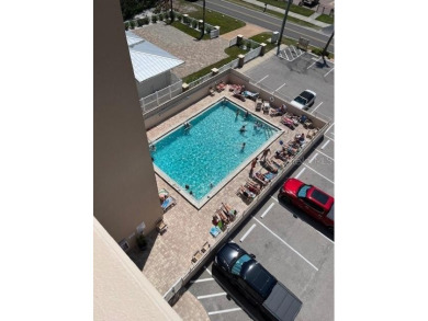 Sixth floor oceanfront unit on a quiet no-drive stretch of Ponce