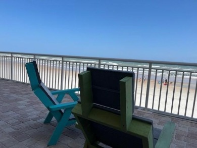 Sixth floor oceanfront unit on a quiet no-drive stretch of Ponce