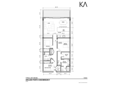 ONLY TOP-FLOOR UNIT AVAILABLE! Welcome to Adelaide Pointe, where